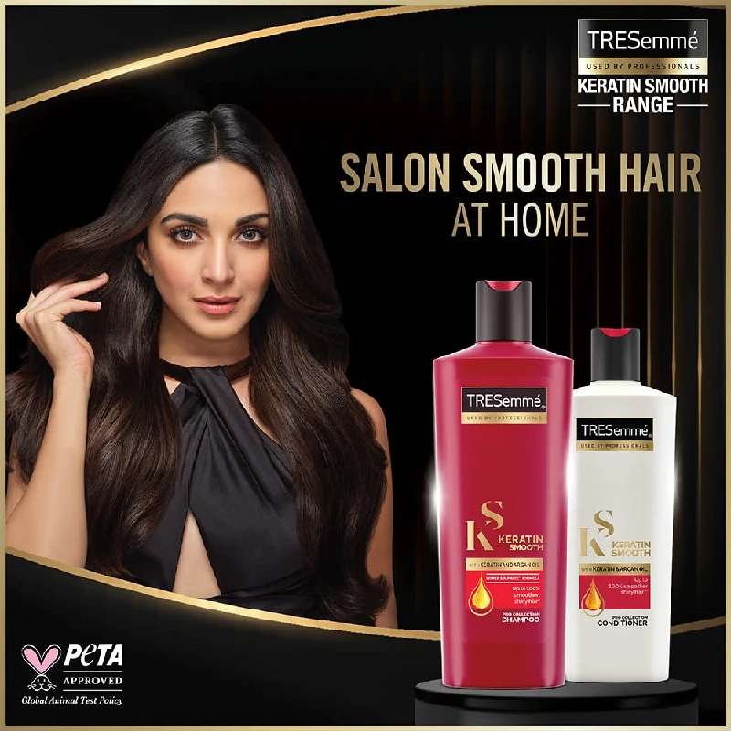 Tresemme Keratin Smooth Conditioner For Men & Women, 190 ml-3.webp